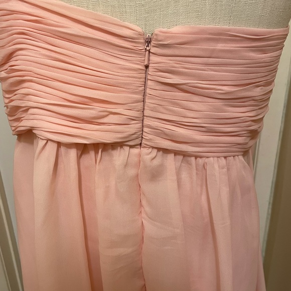 SINGLE STRAP PLEATED EMPIRE WAIST A-LINE DRESS - Picture 3 of 5